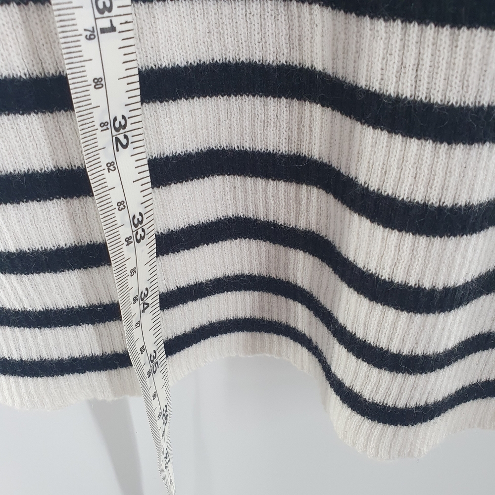 Rag And Bone Kate Stripe Turtleneck Long Sleeve R… - image 6